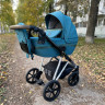 Коляска Luxmom F11 3в1 Голубое озеро