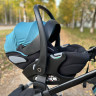 Коляска Luxmom F11 3в1 Голубое озеро