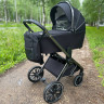 Коляска luxmom 888 3B1 Черный