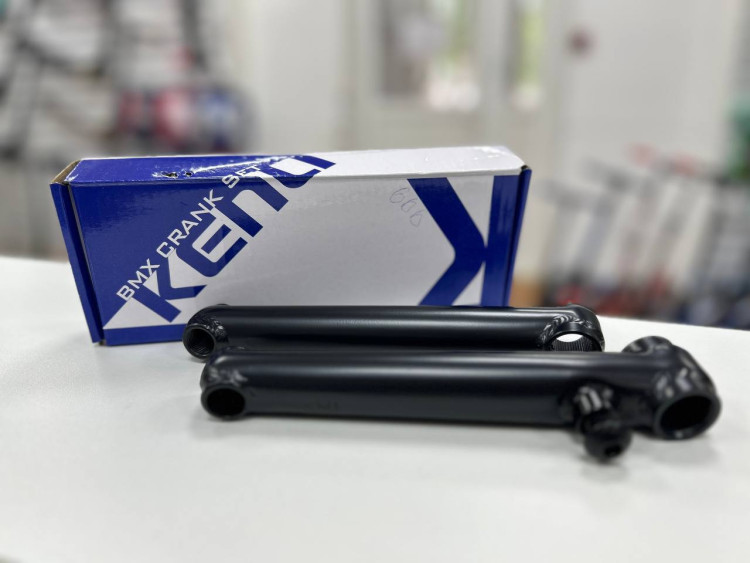 Шатуны для bmx KENLI, Шатуны 175мм-Диаметр 28,6мм. Под ось 19мм/48 зубьев.