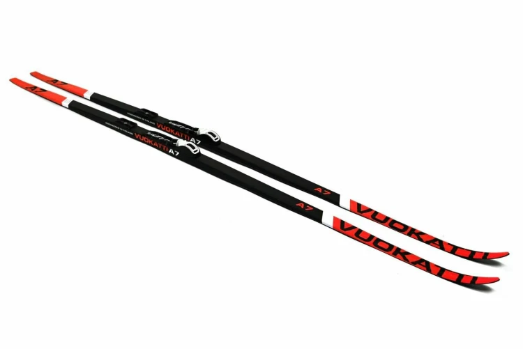 Лыжный комплект VUOKATTI 185 NNN Step черно-красные