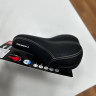 Седло велосипедное комфортное COMIRON AMSTERDAM STARS N619 250x185, Чёрные звёзды