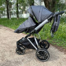 Коляска Luxmom F1 3в1 Серый